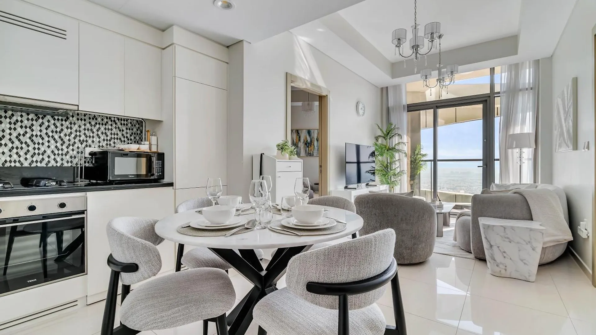 New Listing! 2Br With Balcony &City View, Aykon Tower Dubai